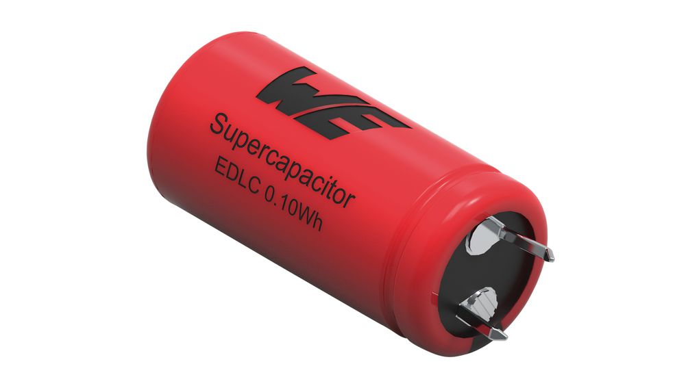 Superkondensator, 100F, 2.7V
